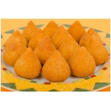 preço de mini coxinha congelada atacado Campo Grande